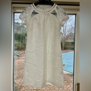 Gianni Bini Molly Little White Dress Lace Knit - 4